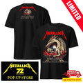Official Metallica M72 Tour Chorzow Poland 2026 Two Sides Shirt – Stadion Slaski May 19 Karol Banach Art