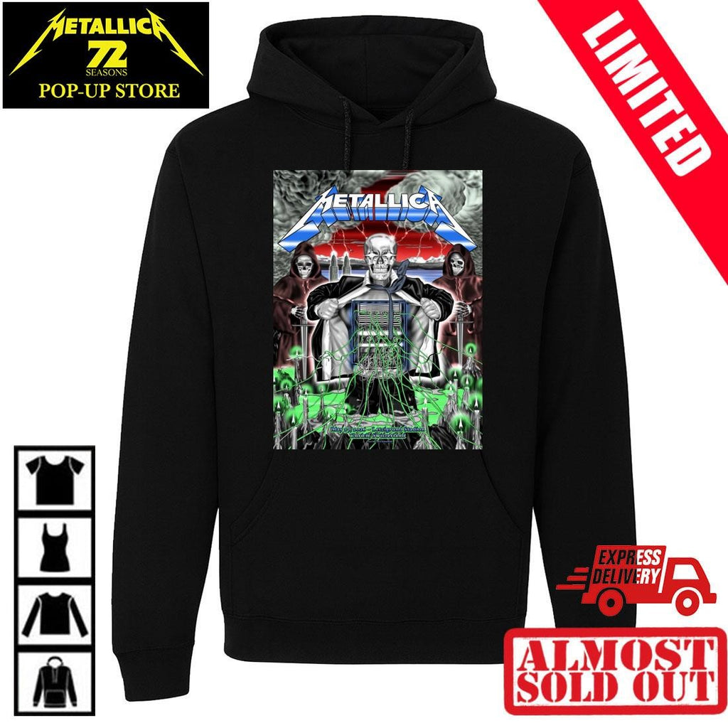 Official Metallica Pop-Up Shop Zürich Switzerland May 27 2026 Shirt Luca Schenardi