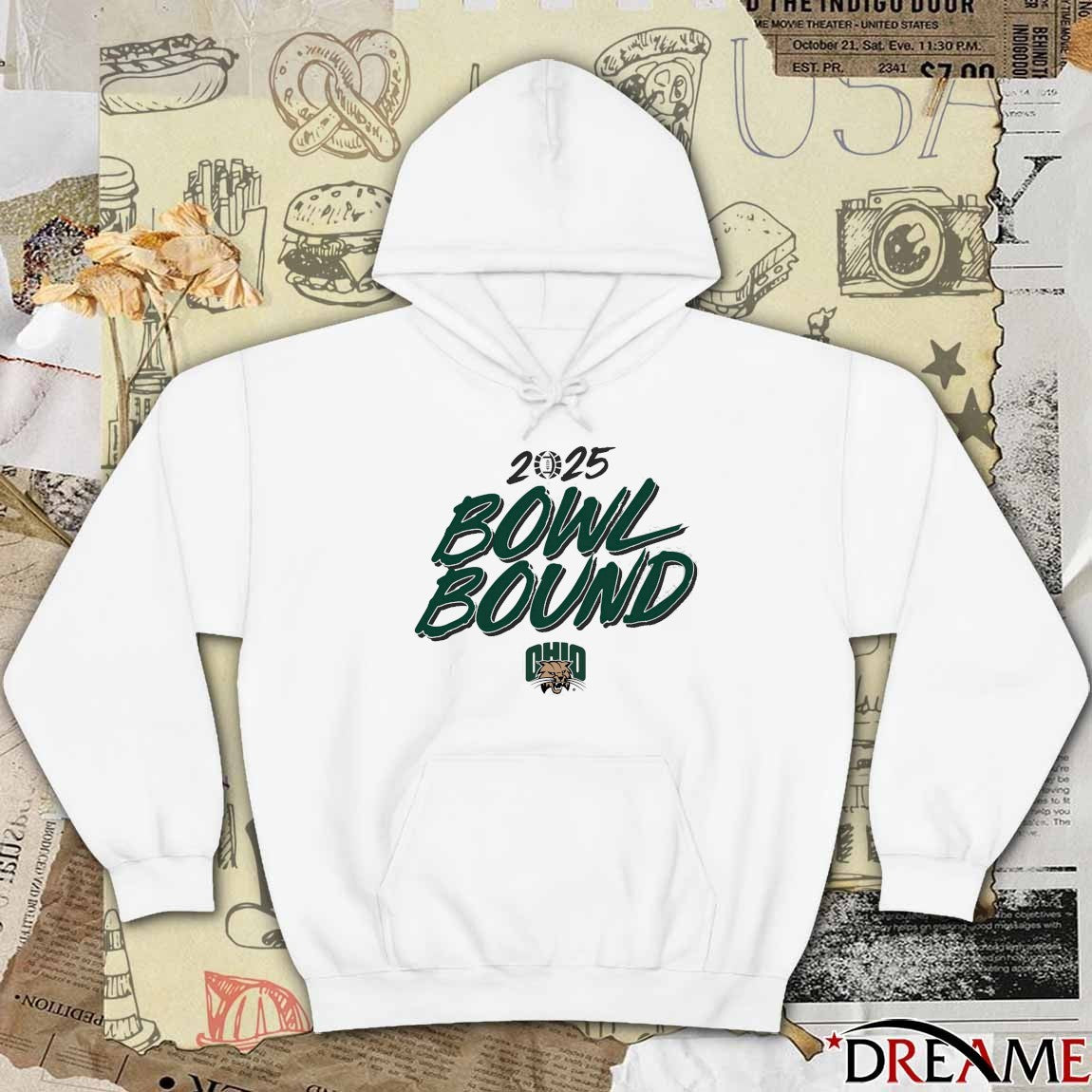 Ohio Bobcats NCAA Football 2025 Bowl Bound t-shirt