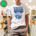 Oklahoma City Thunder Resounding Spirit Basketball Skyline Graphic T-Shirt