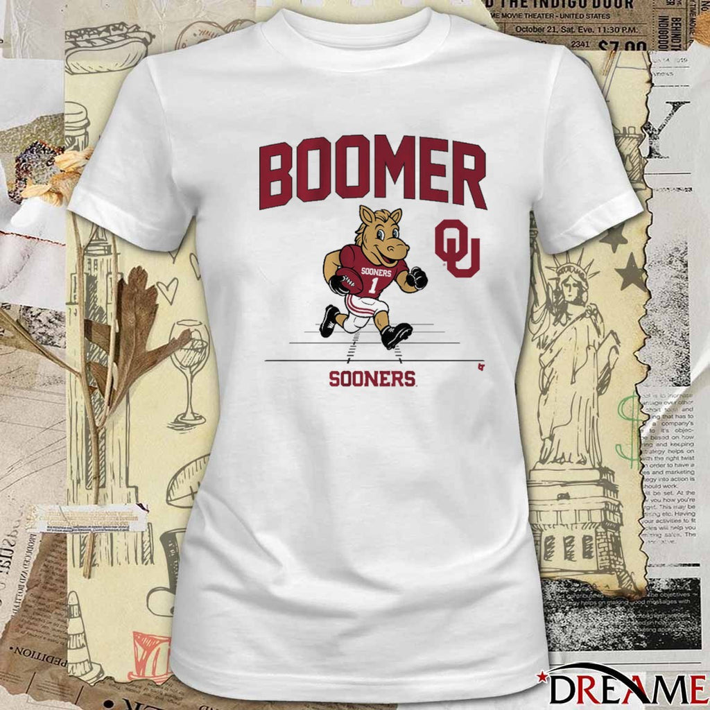 Oklahoma Sooners Football Boomer Sooners Gridiron Mascot t-shirt