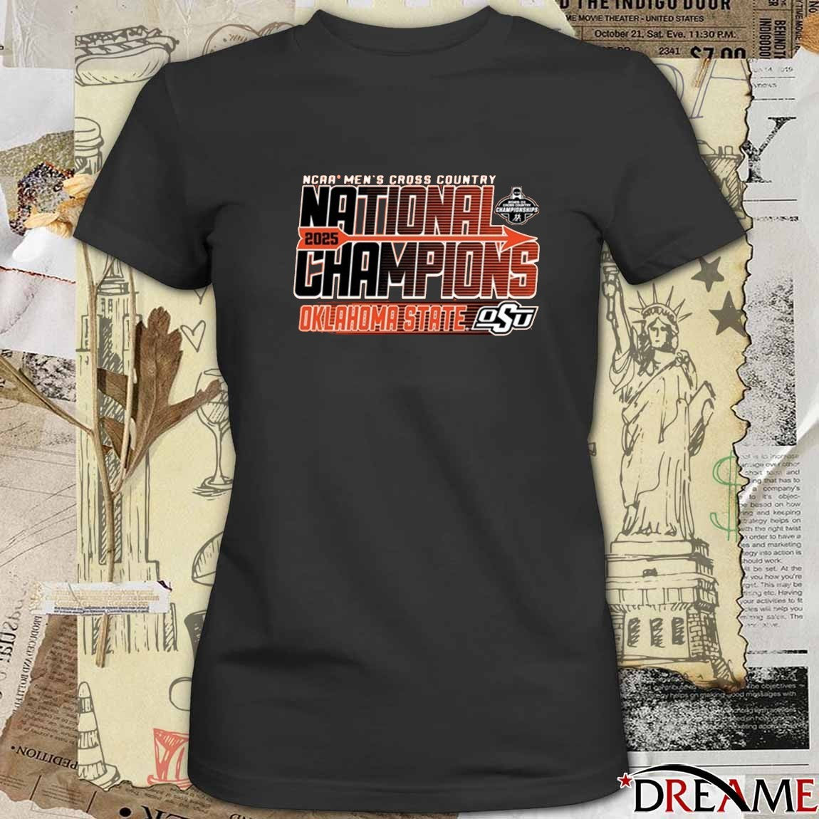 Oklahoma State Cowboys NCAA Men’s Cross Country National Champions 2025 t-shirt