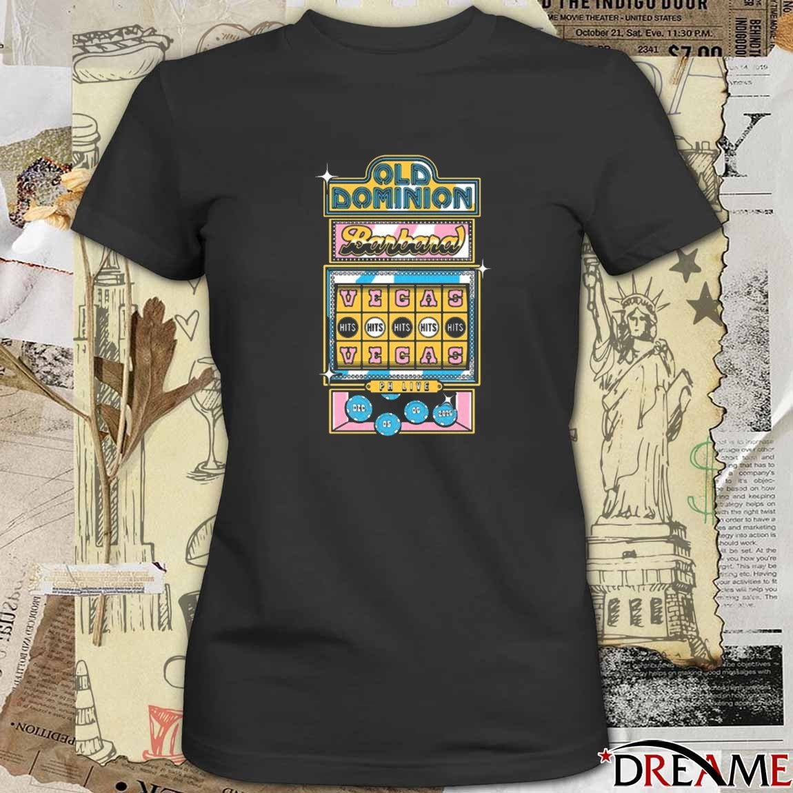 Old Dominion December 5 2025 In Las Vegas NV Tour t-shirt