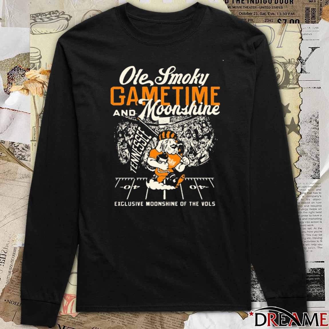 Ole Smoky Gametime And Moonshine Exclusive Moonshine Of The Vols Tennessee Volunteers t-shirt