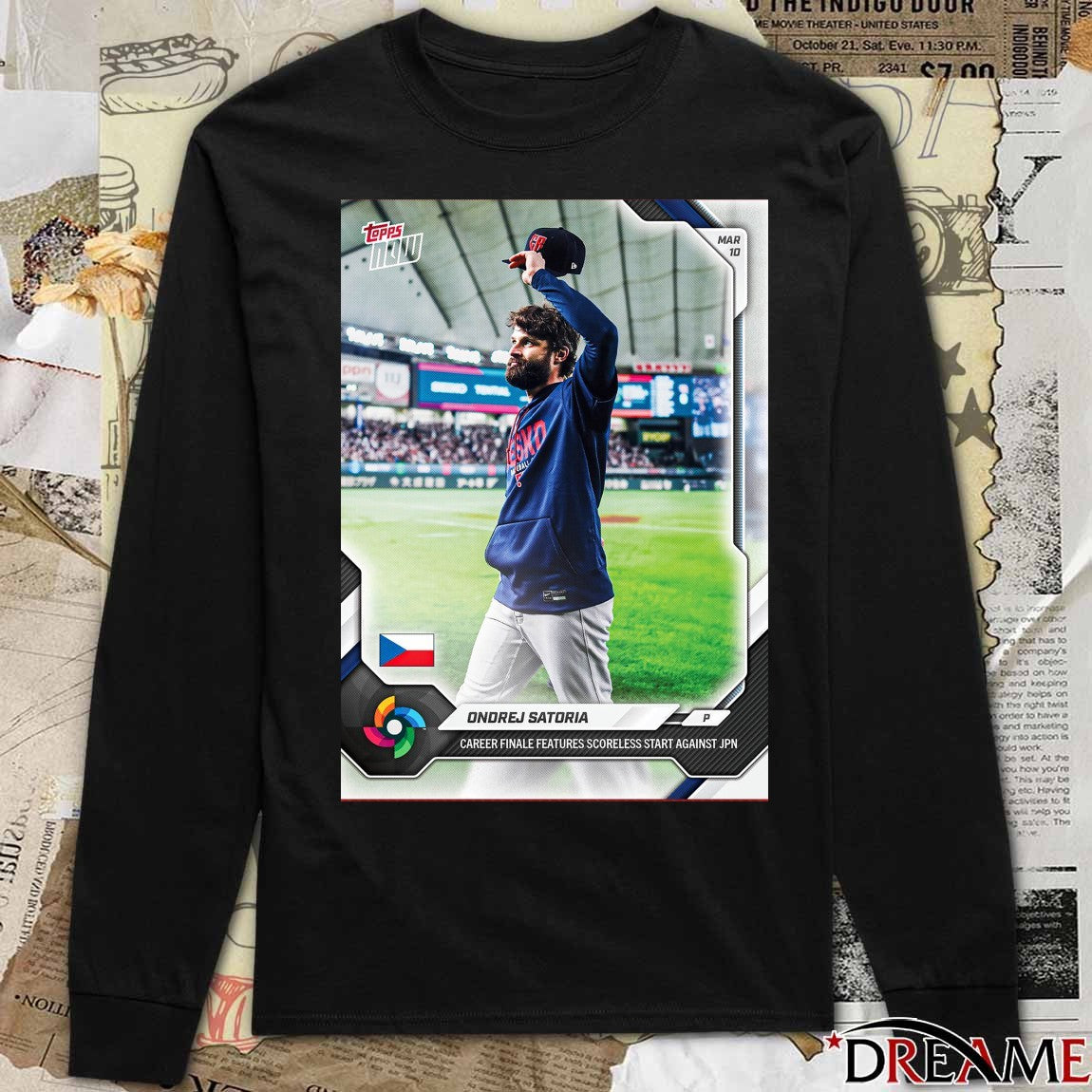 Ondrej Satoria Career Finale Features Scoreless Start Against Jpn t-shirt