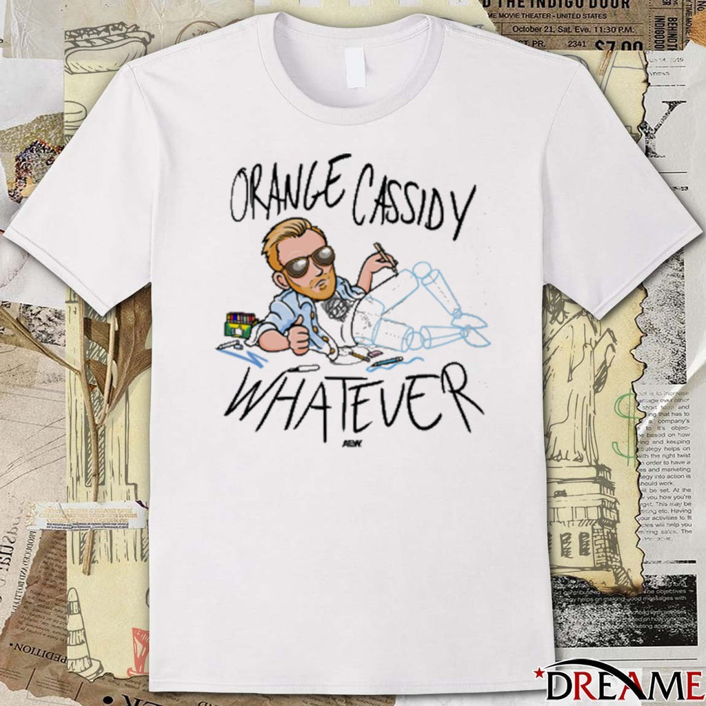 Orange Cassidy It’s for Kids or Whatever AEW t-shirt