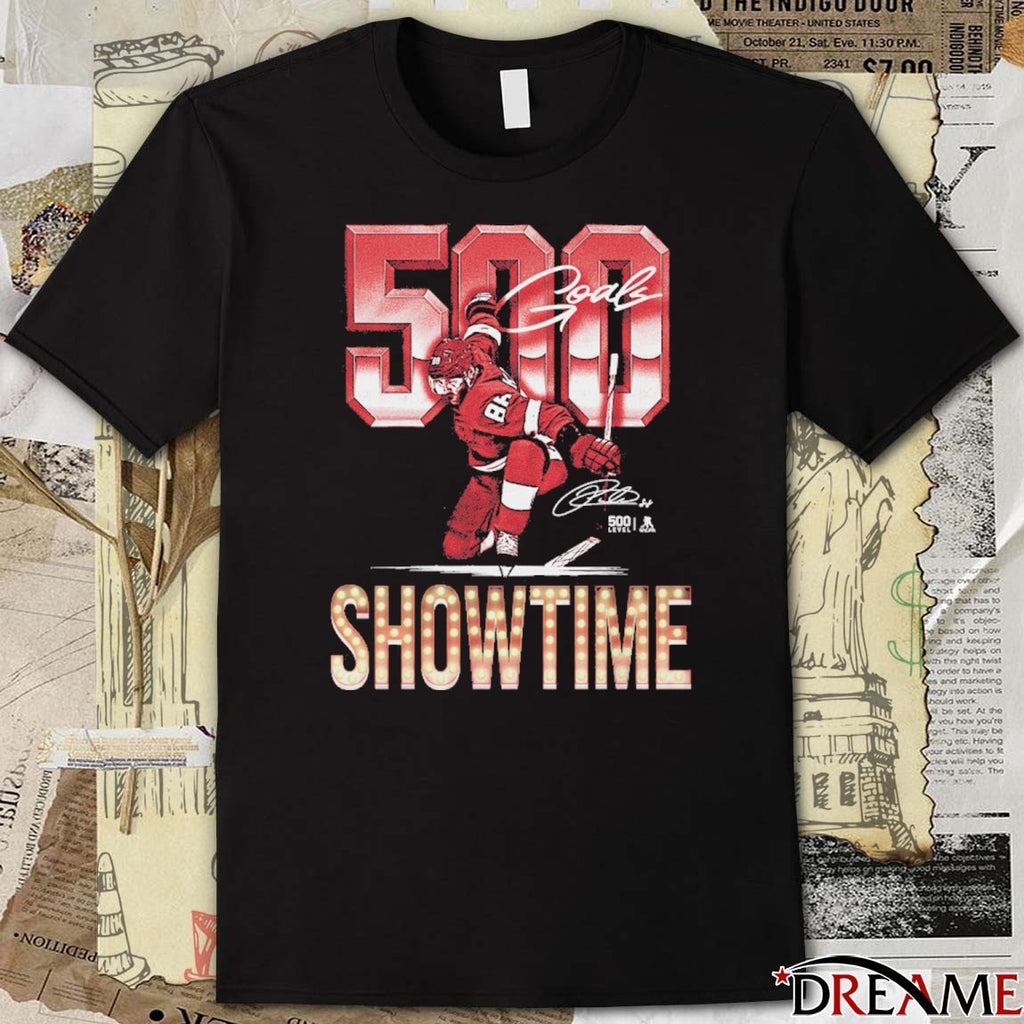Patrick Kane Detroit Red Wings 500 Goals Showtime Signature t-shirt