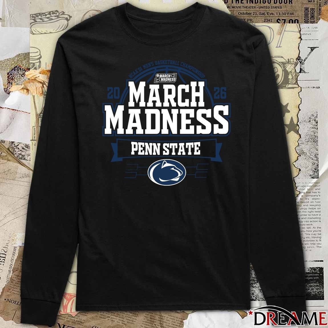 Penn State Nittany Lions 2026 NCAA DI Men’s Basketball Championship March Madness t-shirt