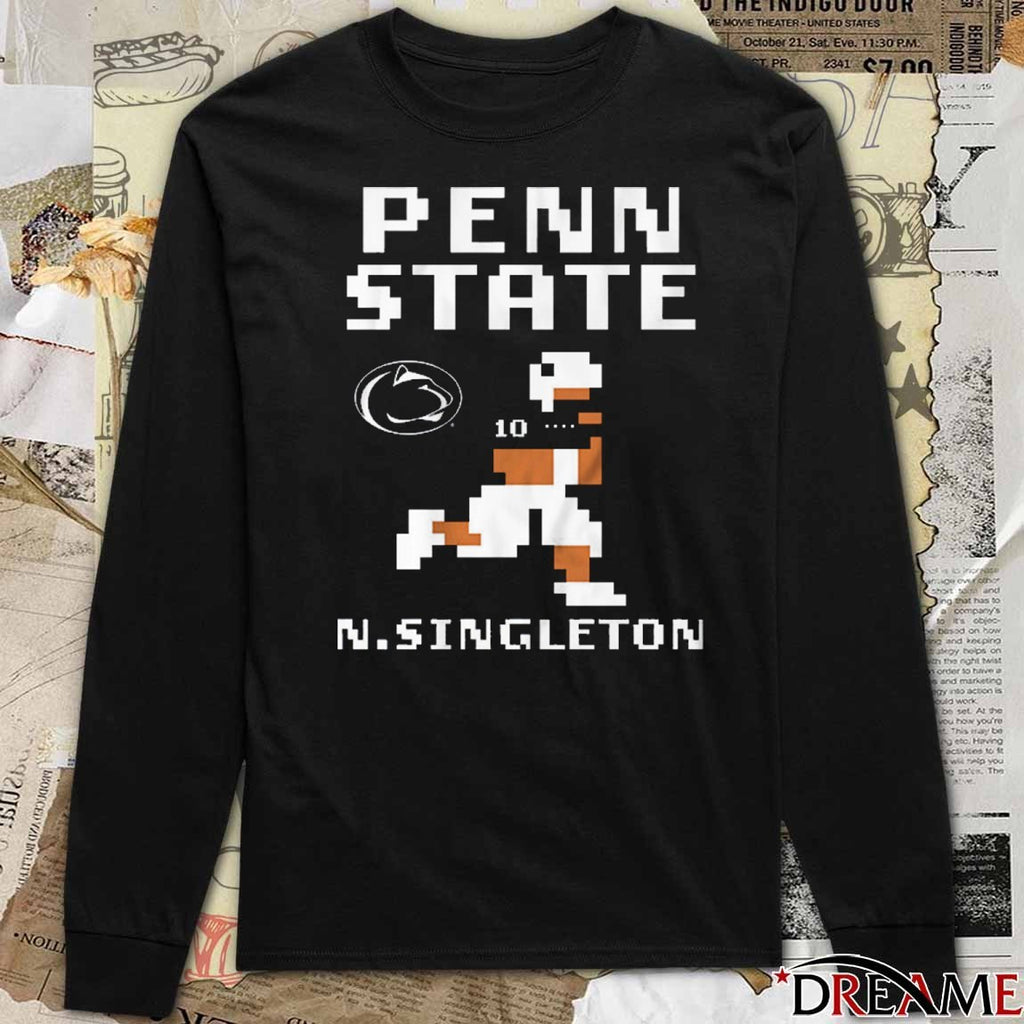Penn State Nittany Lions Football NCAA Nicholas Singleton Retro Baller t-shirt