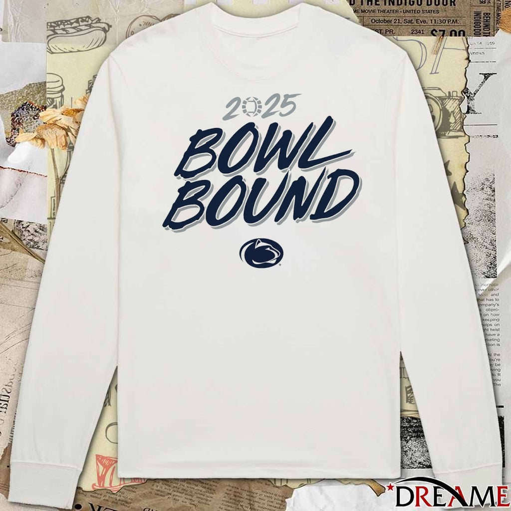 Penn State Nittany Lions football NCAA 2025 Bowl Bound t-shirt
