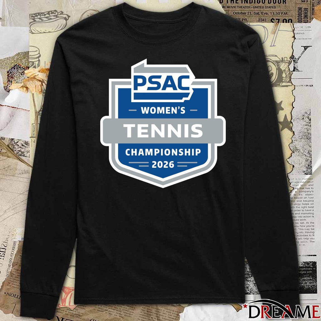 Pennsylvania State Athletic Conference PSAC Women’s Tennis Championship 2026 t-shirt