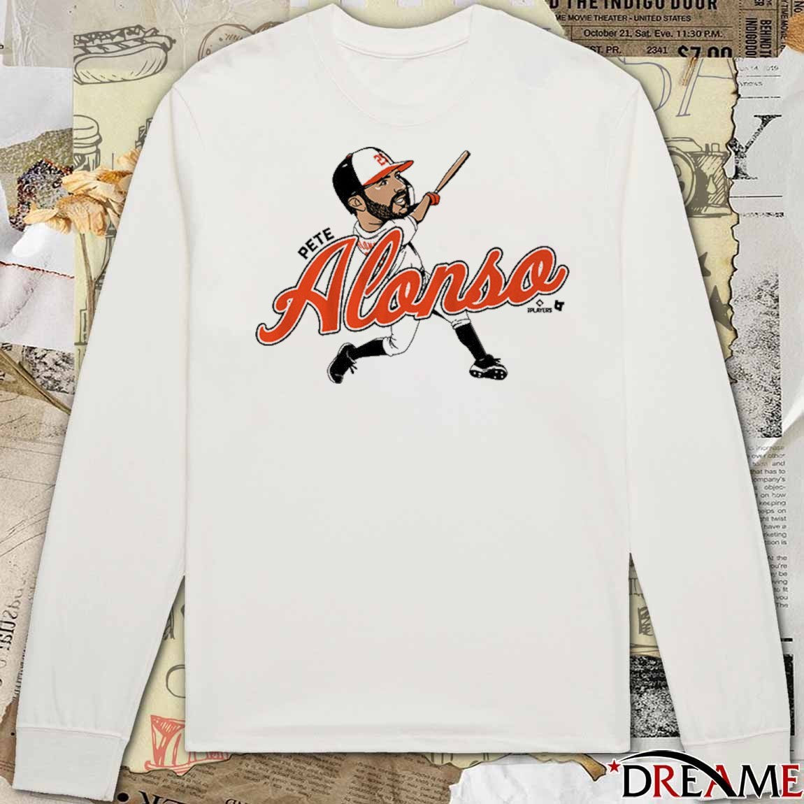 Pete Alonso Baltimore Orioles MLB 2025 Caricature t-shirt
