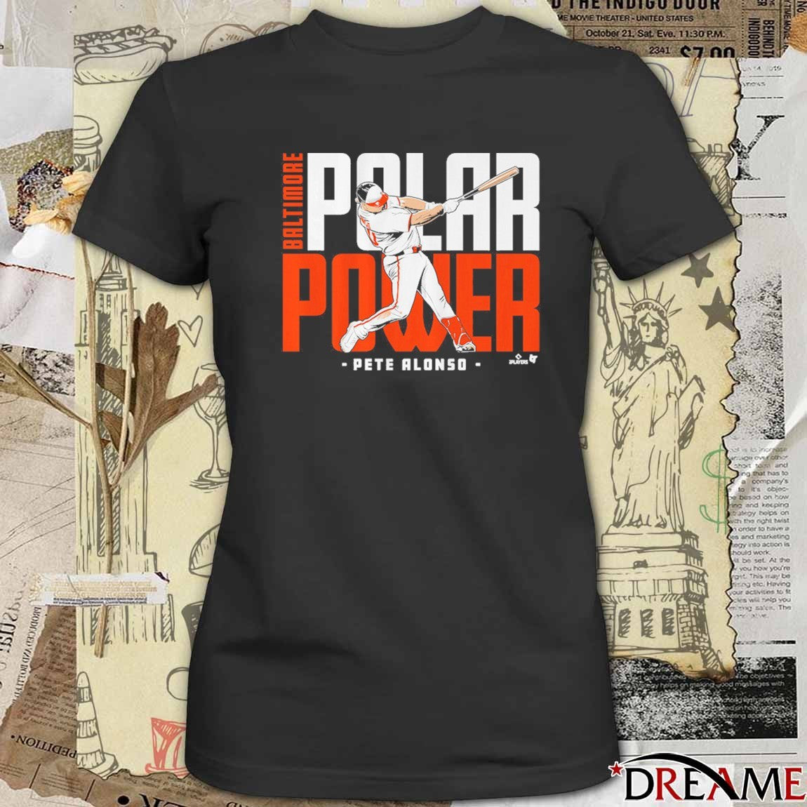 Pete Alonso Polar Power Baltimore Orioles t-shirt