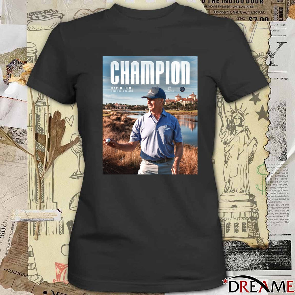 Pga Tour Champions Win In Naples David Toms 2026 Chubb Classic Poster t-shirt