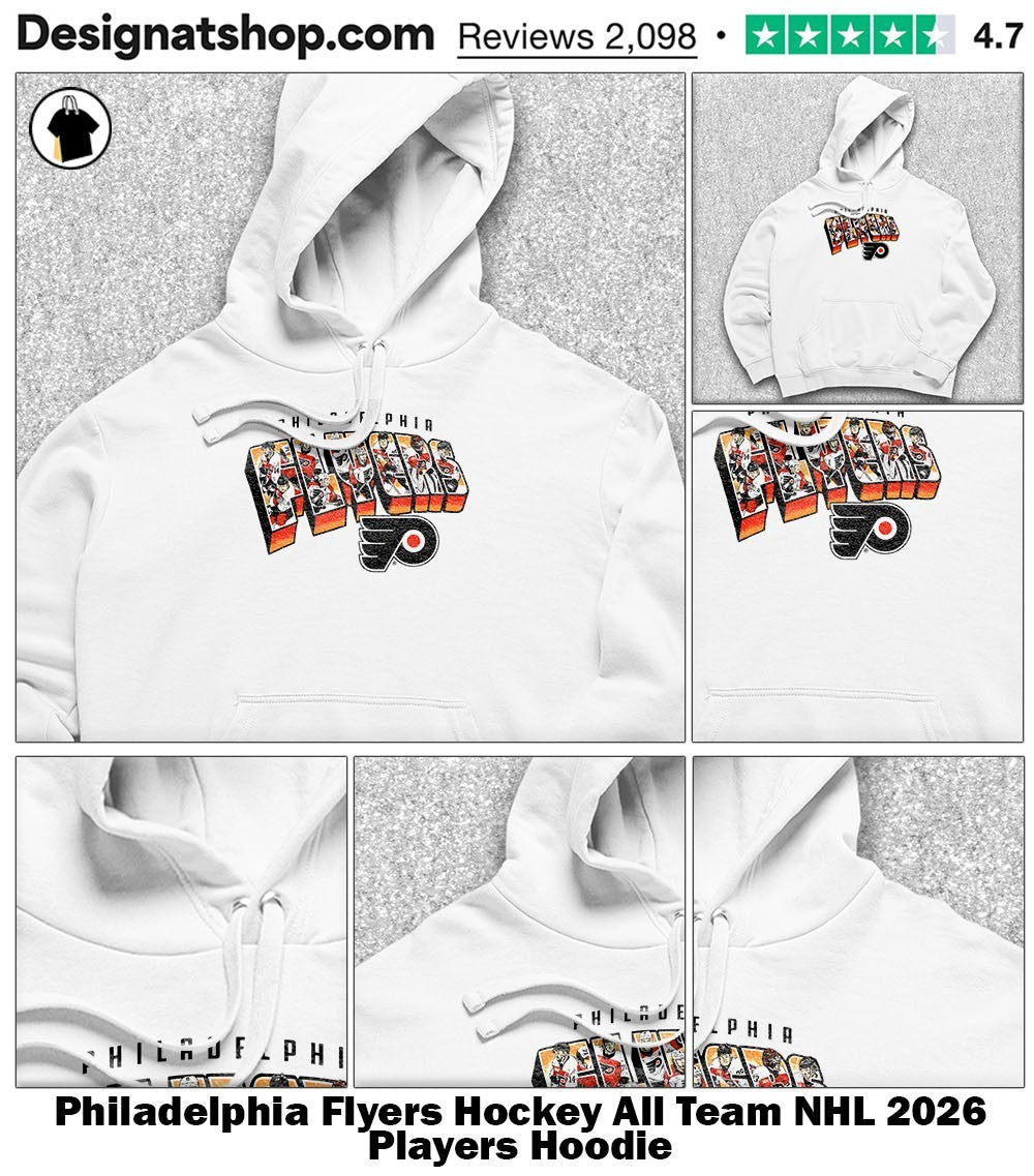 Philadelphia Flyers Hockey All Team NHL 2026 Players shirt