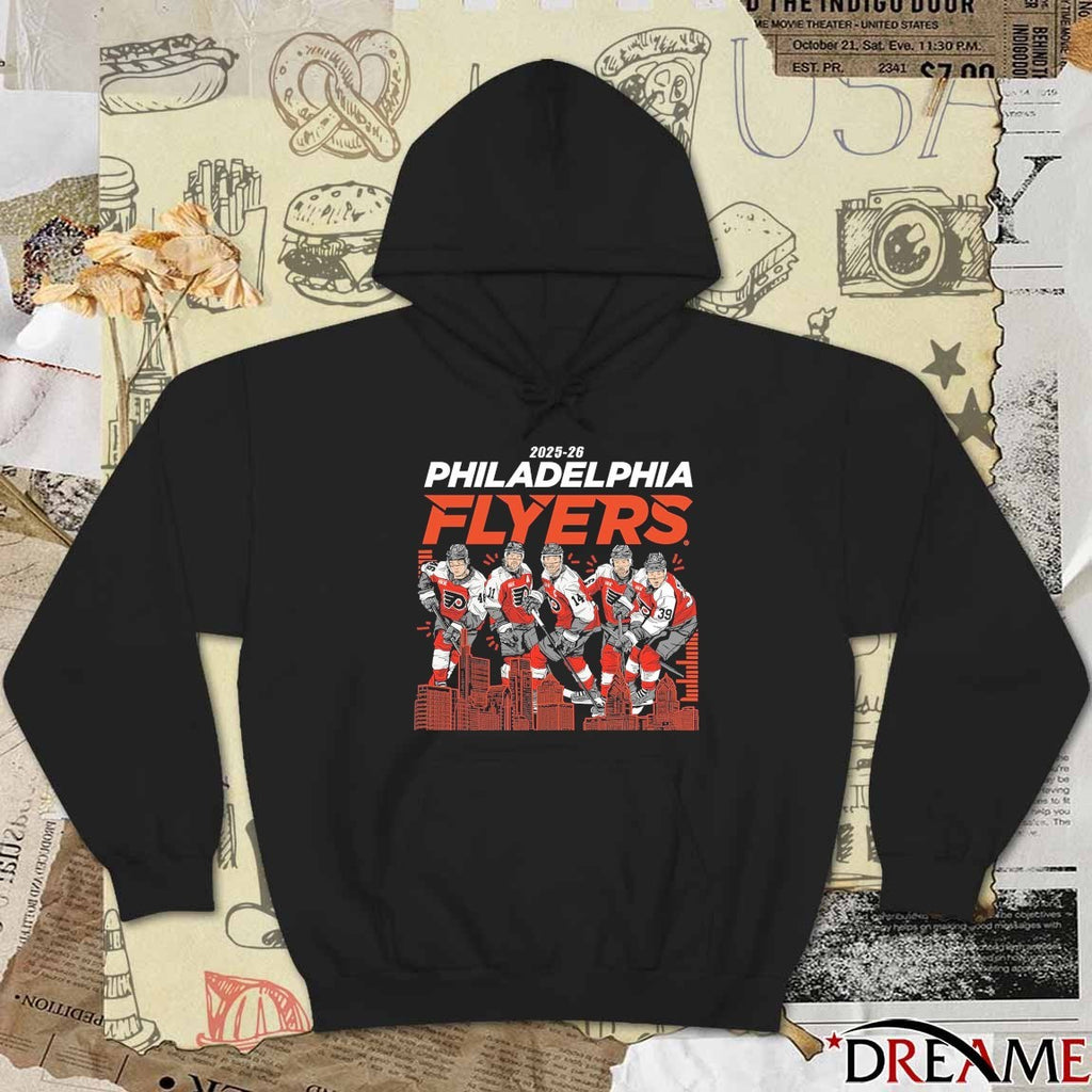Philadelphia Flyers hockey Home Opener 2025-26 Painting t-shirt