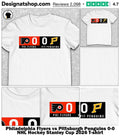 Philadelphia Flyers vs Pittsburgh Penguins 0-0 NHL Hockey Stanley Cup 2026 shirt