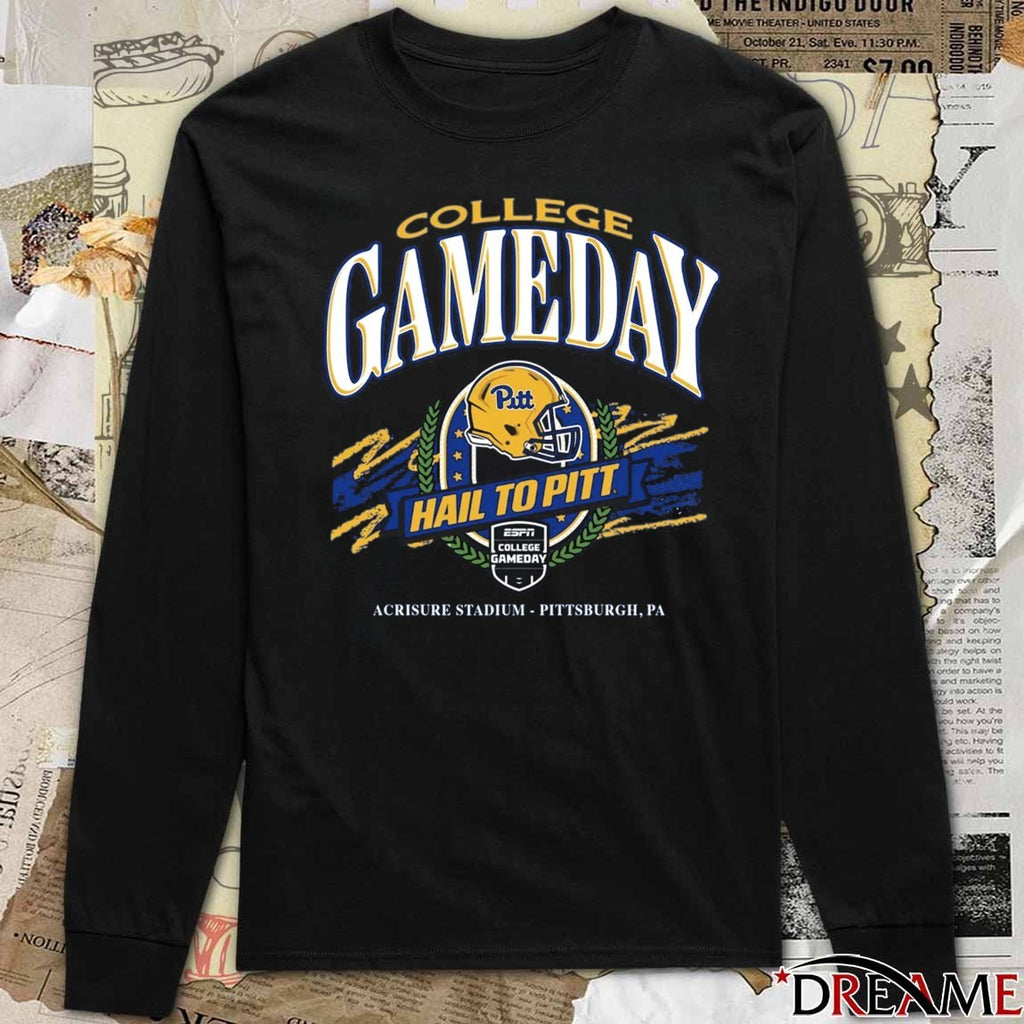 Pitt Panthers College GameDay Hail To Pitt Acrisure Stadium Pittsburgh PA t-shirt