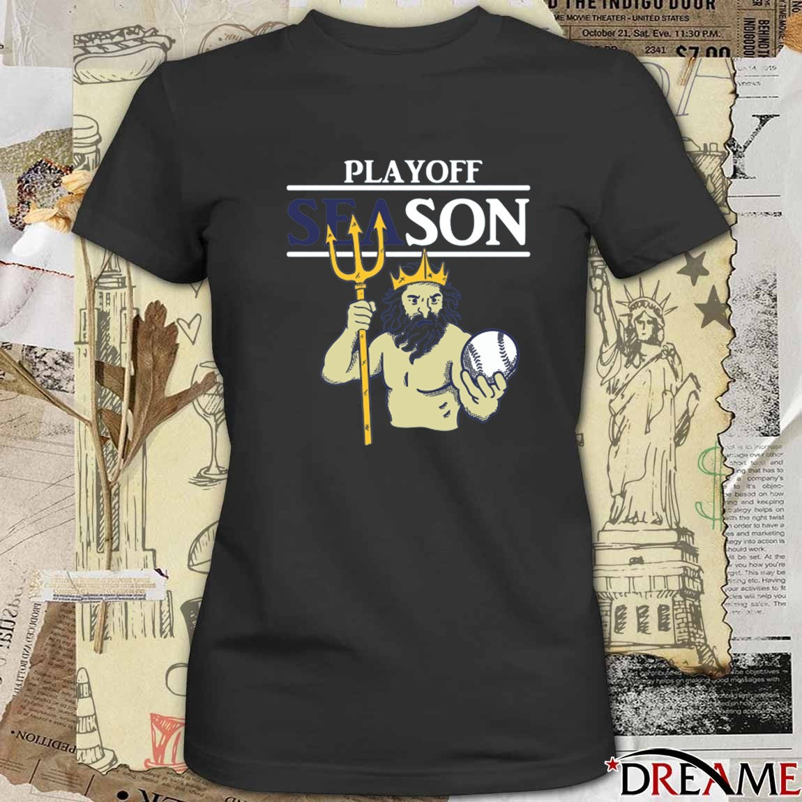 Playoff SEAson Seattle Mariners MLB 2025 Painting t-shirt