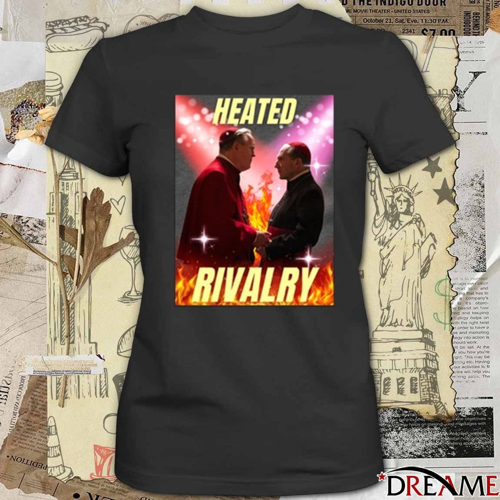 Pope Francis Heated Rivalry Conclave t-shirt