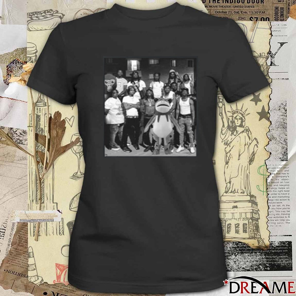 Portland Frog King Protest 2025 t-shirt