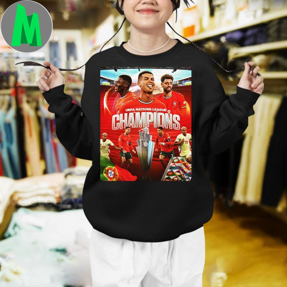 Portugal Reign Again UEFA Nations League 2025 Champions Shirt