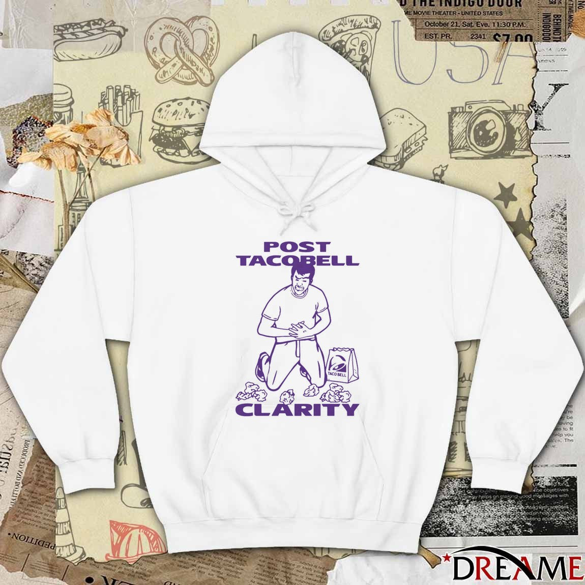 Post Tacobell Clarity That Go Hard Fanart t-shirt