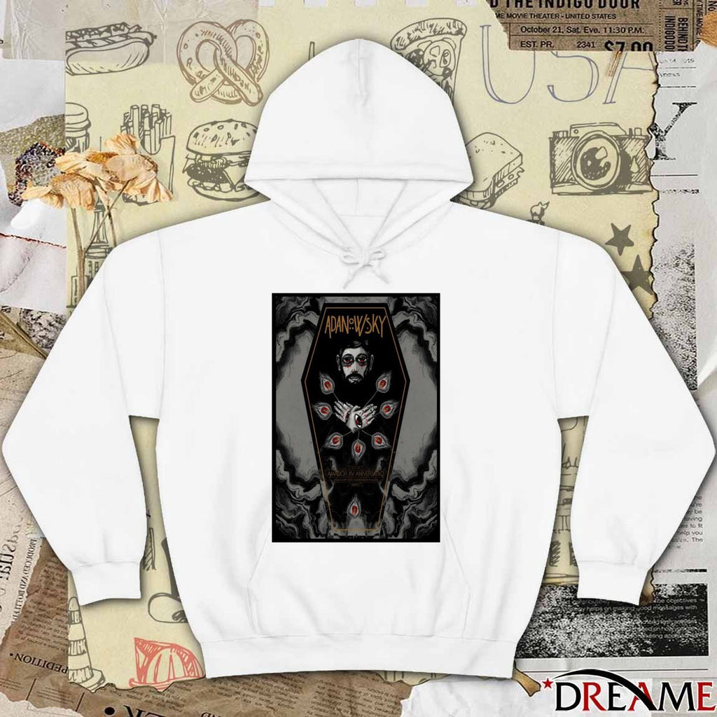 Poster Adanowsky November 6 2025 Amador 15th Anniversary. Mexico Event t-shirt