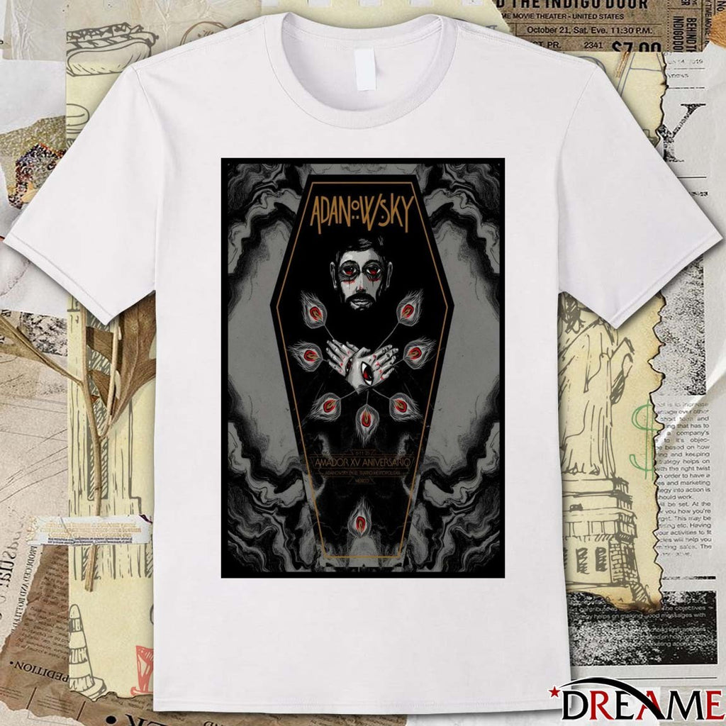 Poster Adanowsky November 6 2025 Amador 15th Anniversary. Mexico Event t-shirt
