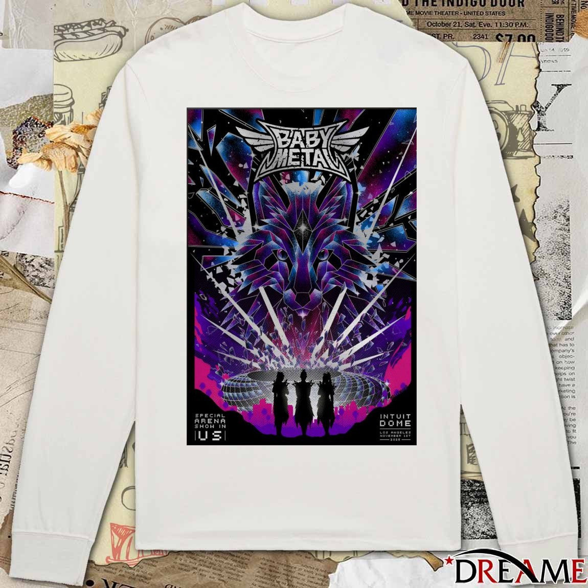 Poster Babymetal Intuit Dome Los Angeles CA November 1 2025 t-shirt