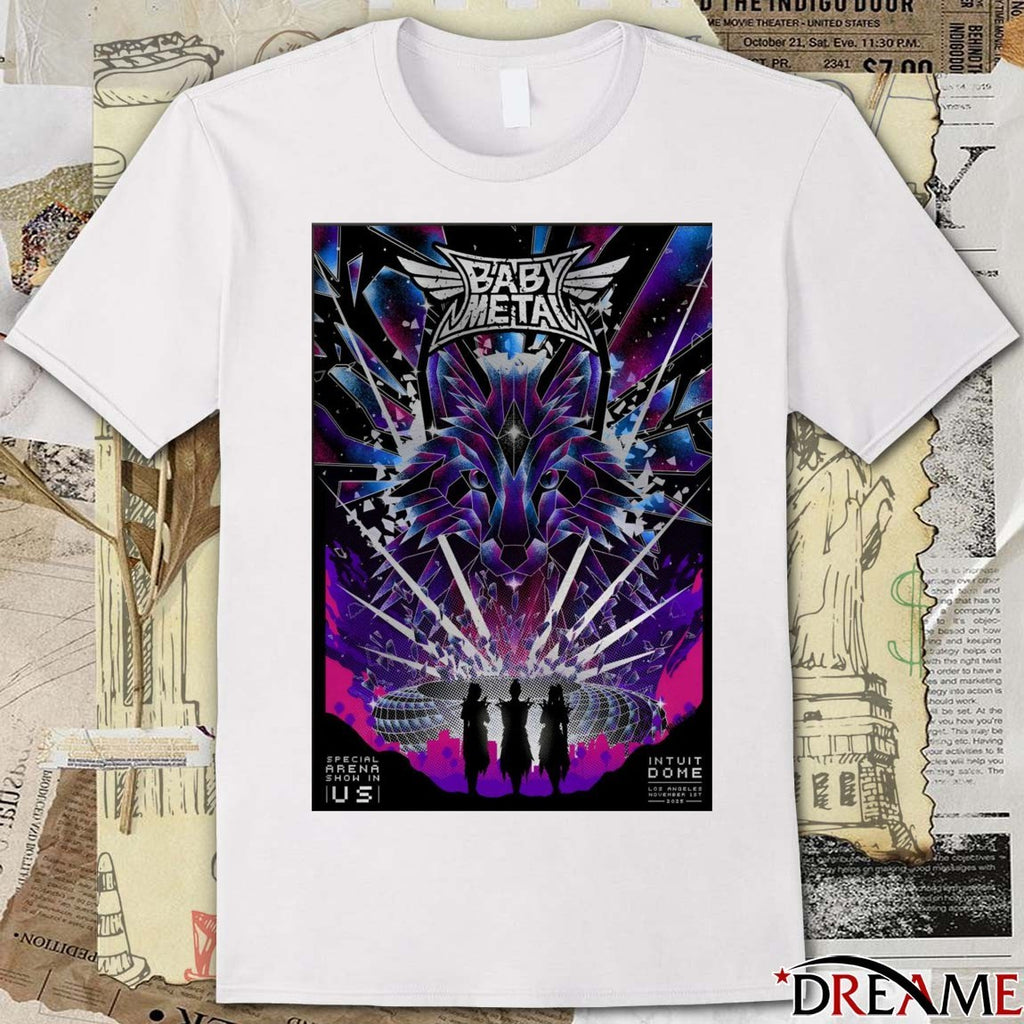 Poster Babymetal Intuit Dome Los Angeles CA November 1 2025 t-shirt