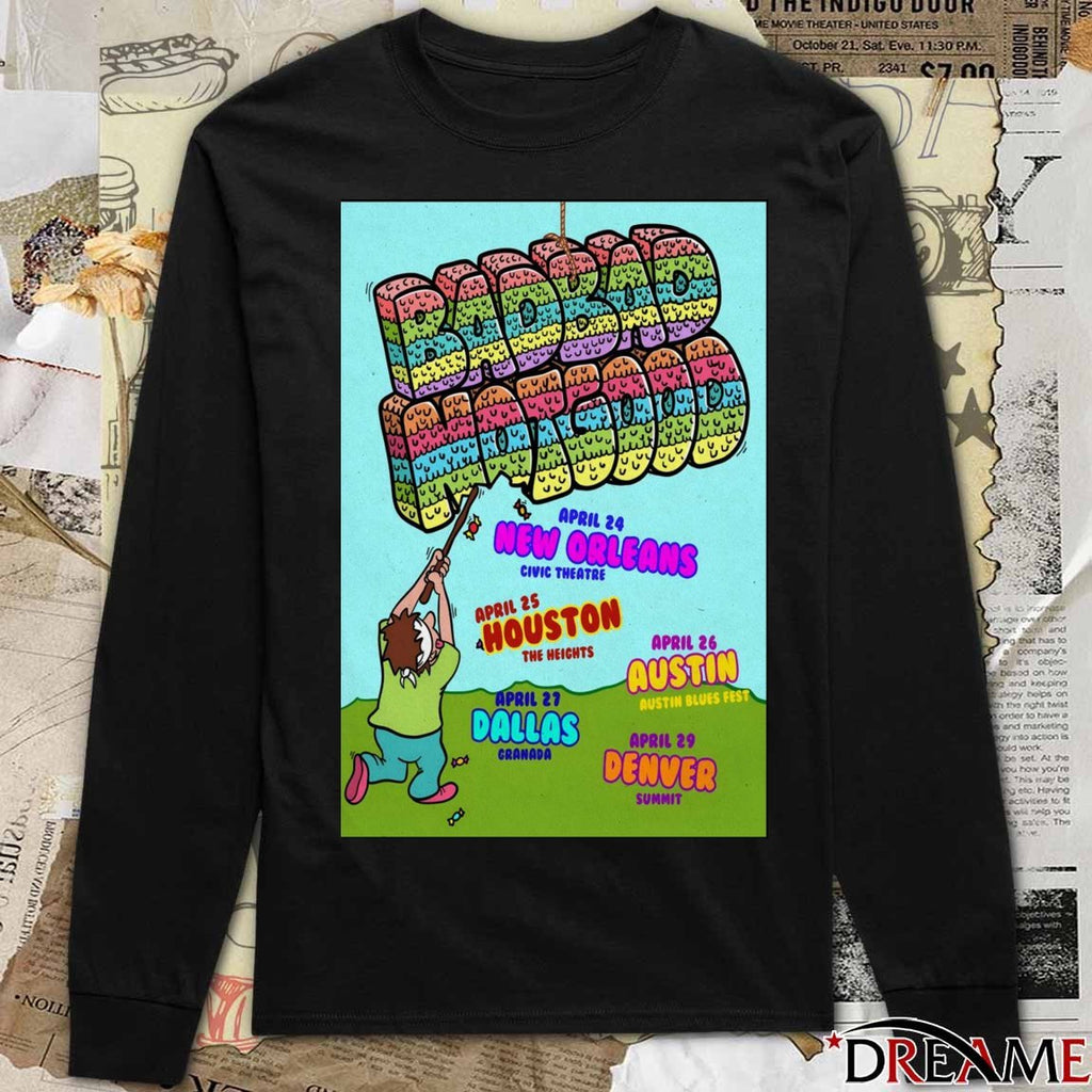 Poster BadBadNotGood Tour April 24 – 29 2026 t-shirt