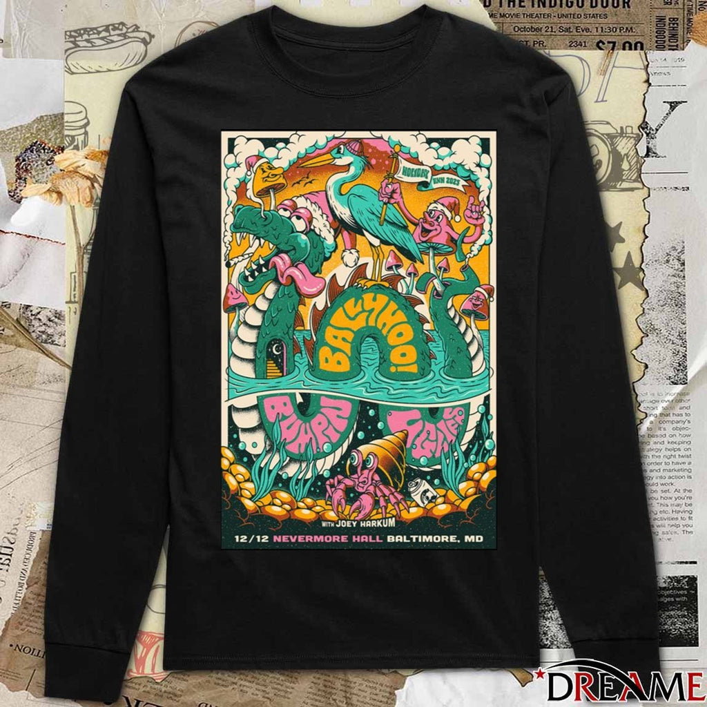 Poster Ballyhoo Nevermore Hall December 12 2025 Tour Baltimore MD t-shirt