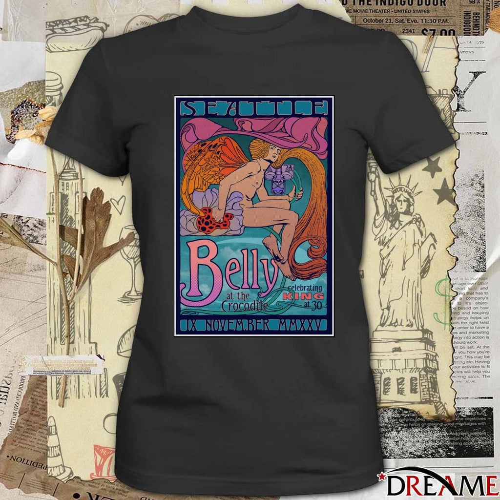 Poster Belly Celebrating King At 30 November 9 2025 At the Crocodile t-shirt