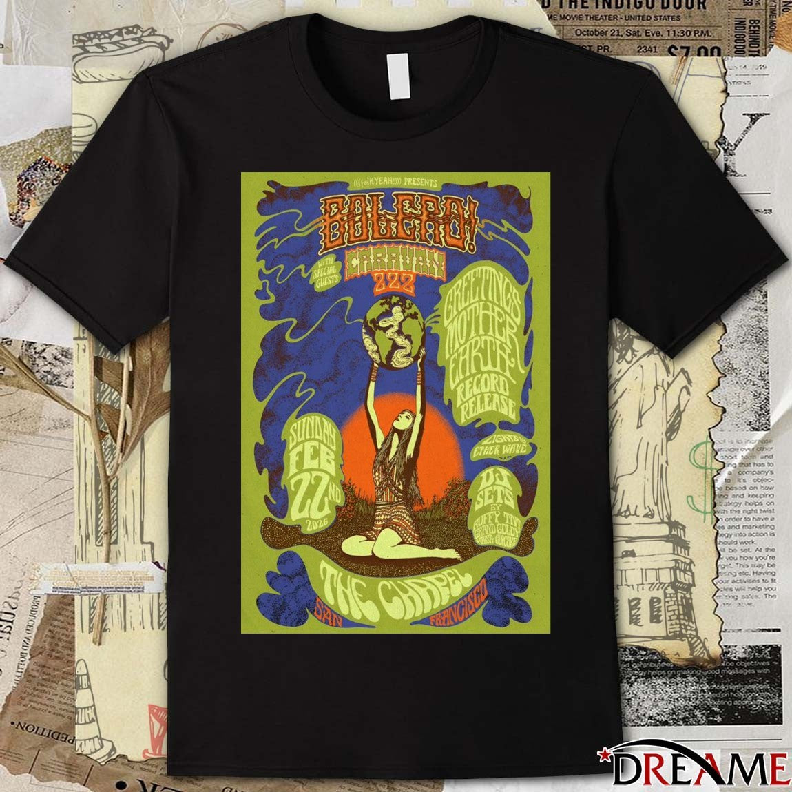 Poster Bolero! Event San Francisco CA On February 22 2026 t-shirt