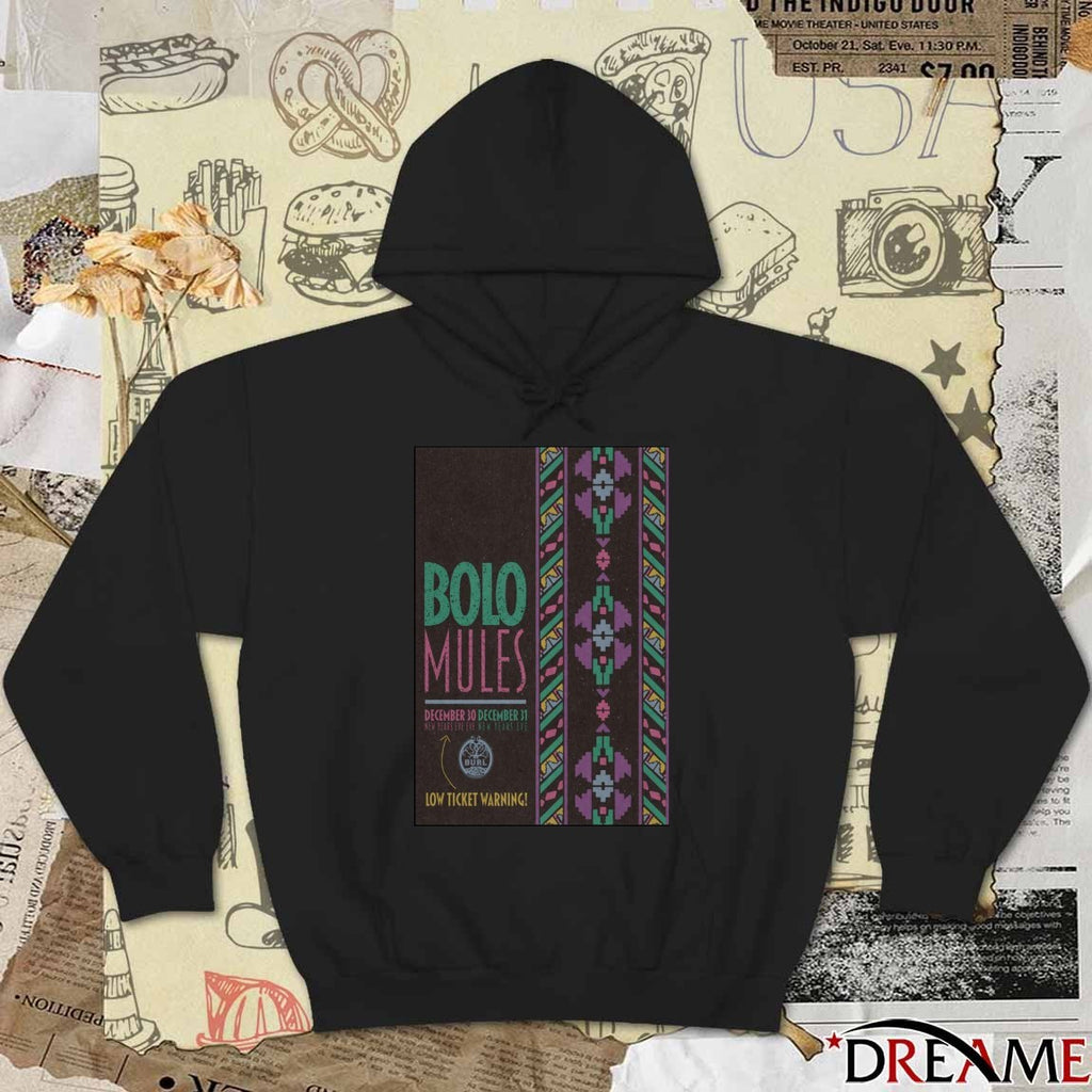 Poster Bolo Mules December 30-31 2025 Lexington KY New Years Eve t-shirt