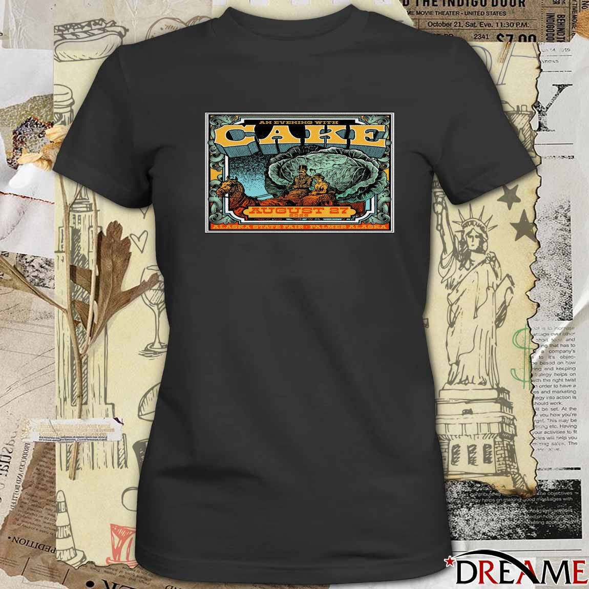 Poster Cake Palmer Borealis Theatre August 27, 2026 t-shirt