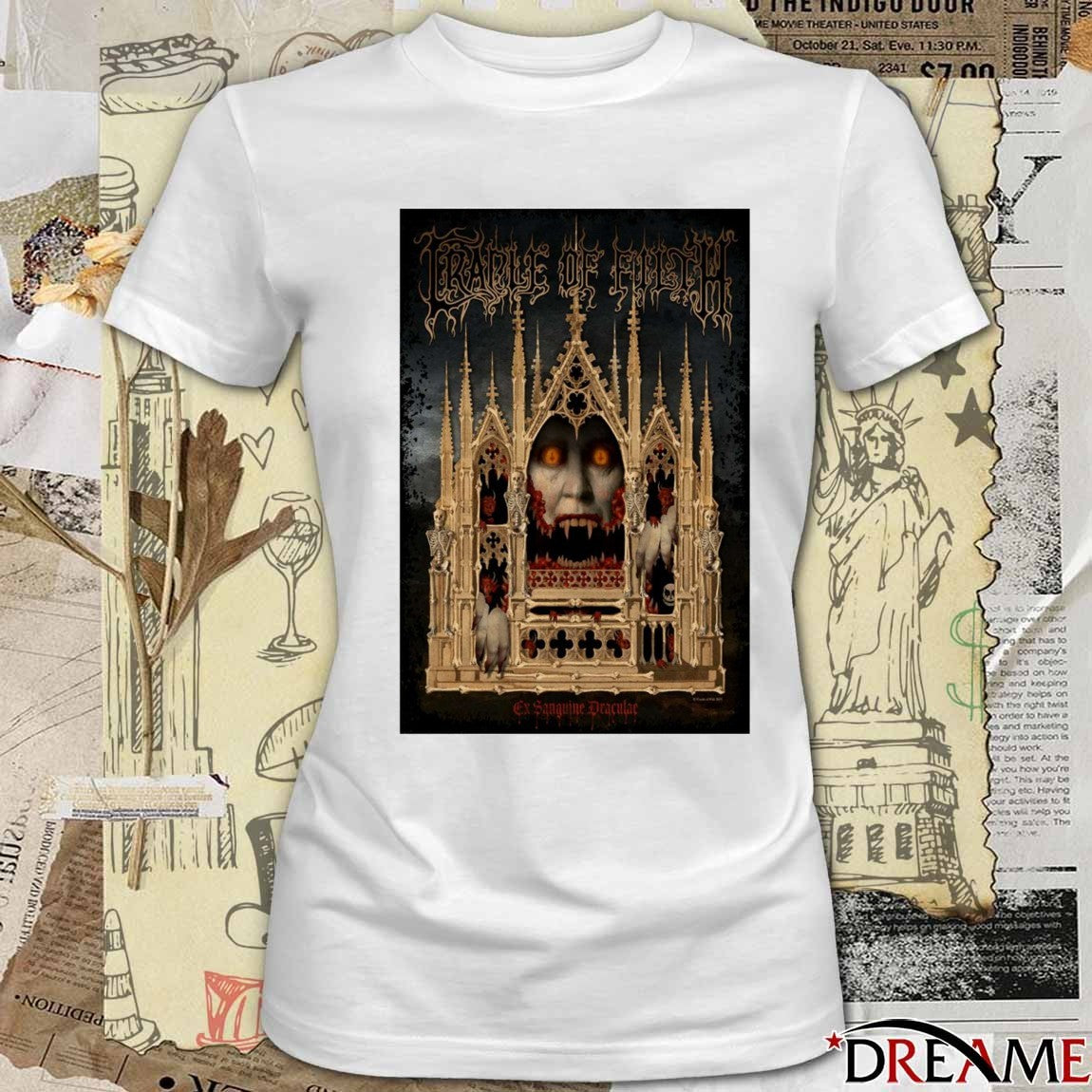 Poster Cradle Of Filth Ex Sanguine Draculae October 2025 t-shirt