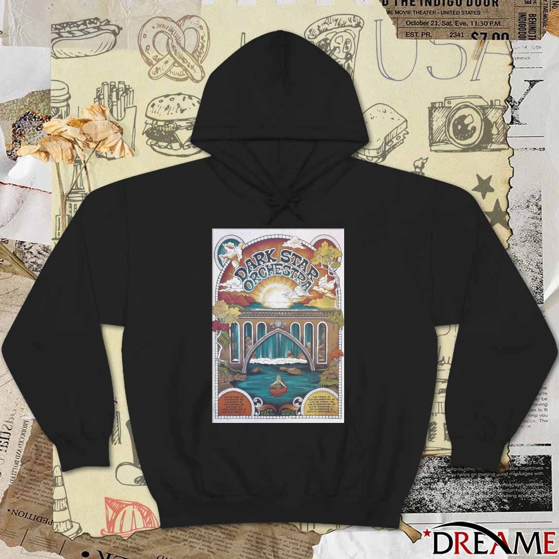 Poster Dark Star Orchestra 2025 Fall Tour United States in November – December 2025 t-shirt