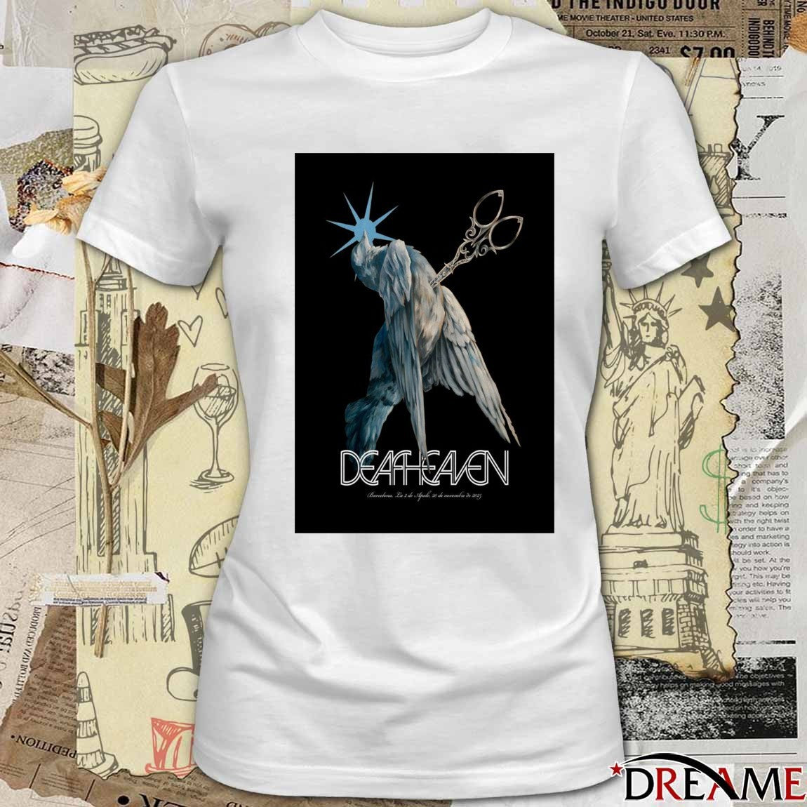 Poster Deafheaven November 20 2025 Barcelona, Spain t-shirt