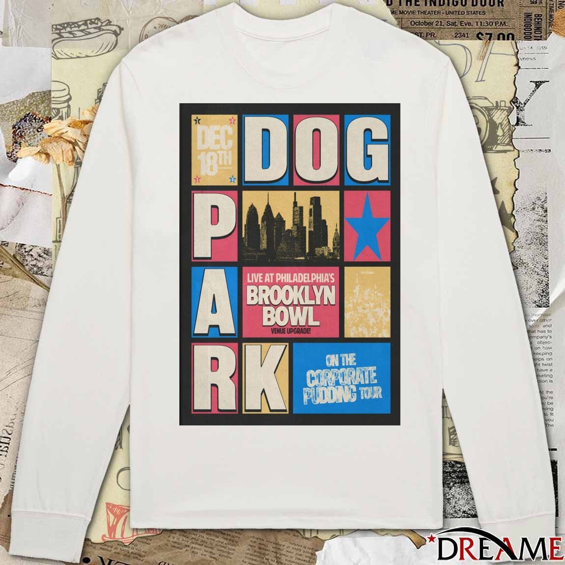 Poster Dogpark December 18 2025 The Foundry in Philadelphia PA t-shirt