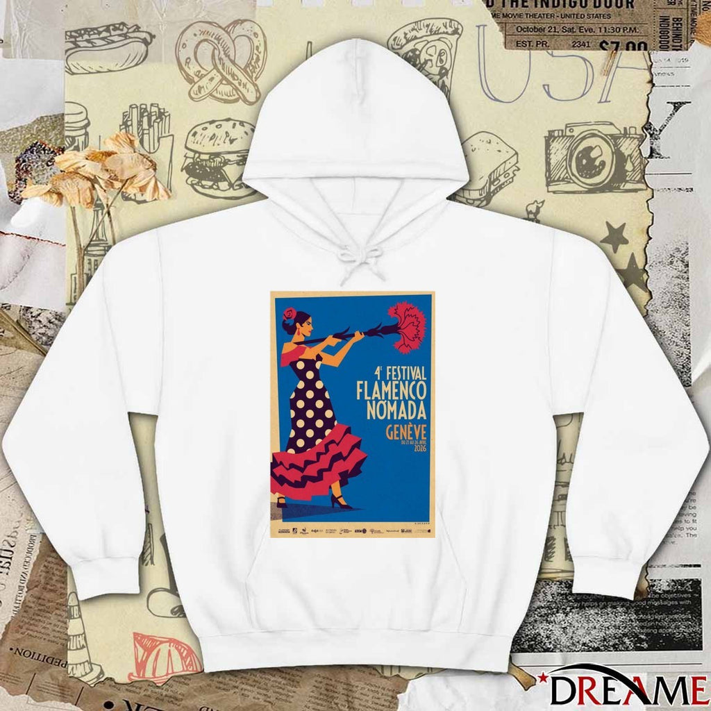 Poster Festival Flamenco Nomada Tour January 26 2026 t-shirt