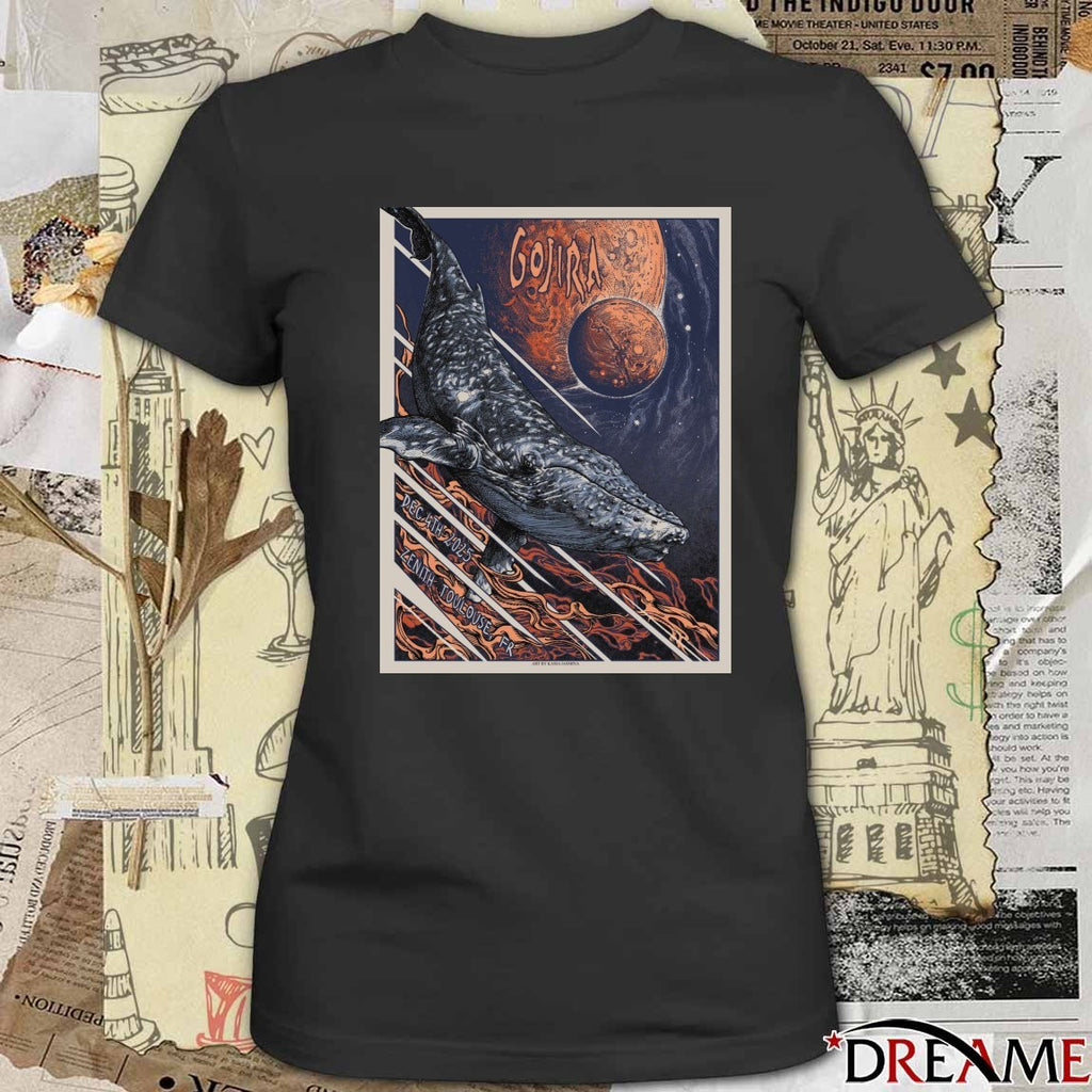 Poster Gojira Zenith Toulouse FR December 4Th 2025 t-shirt