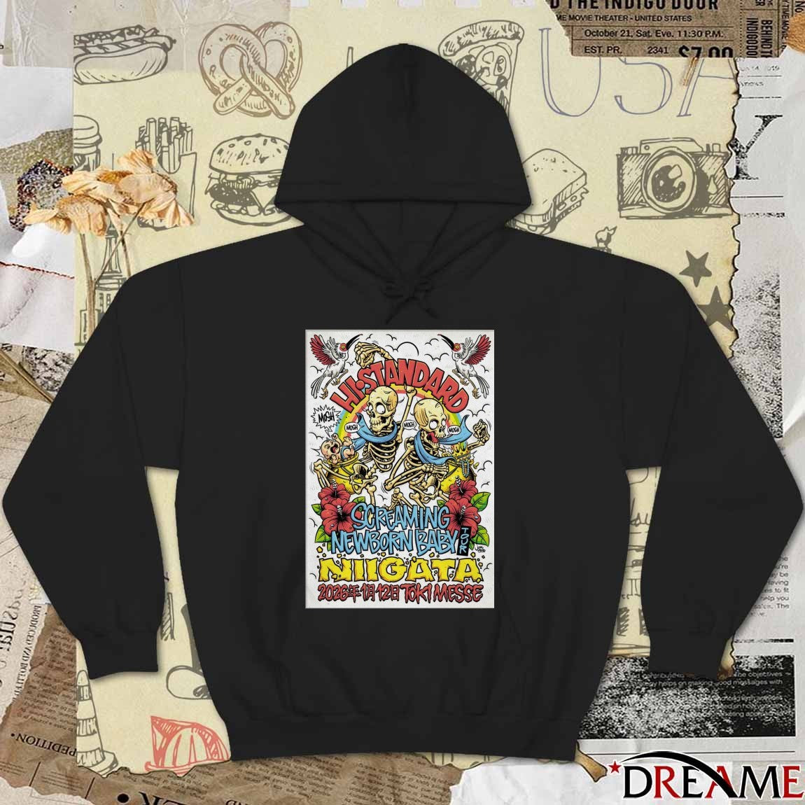 Poster Hi-Standard January 12 2026 Niigata Japan t-shirt