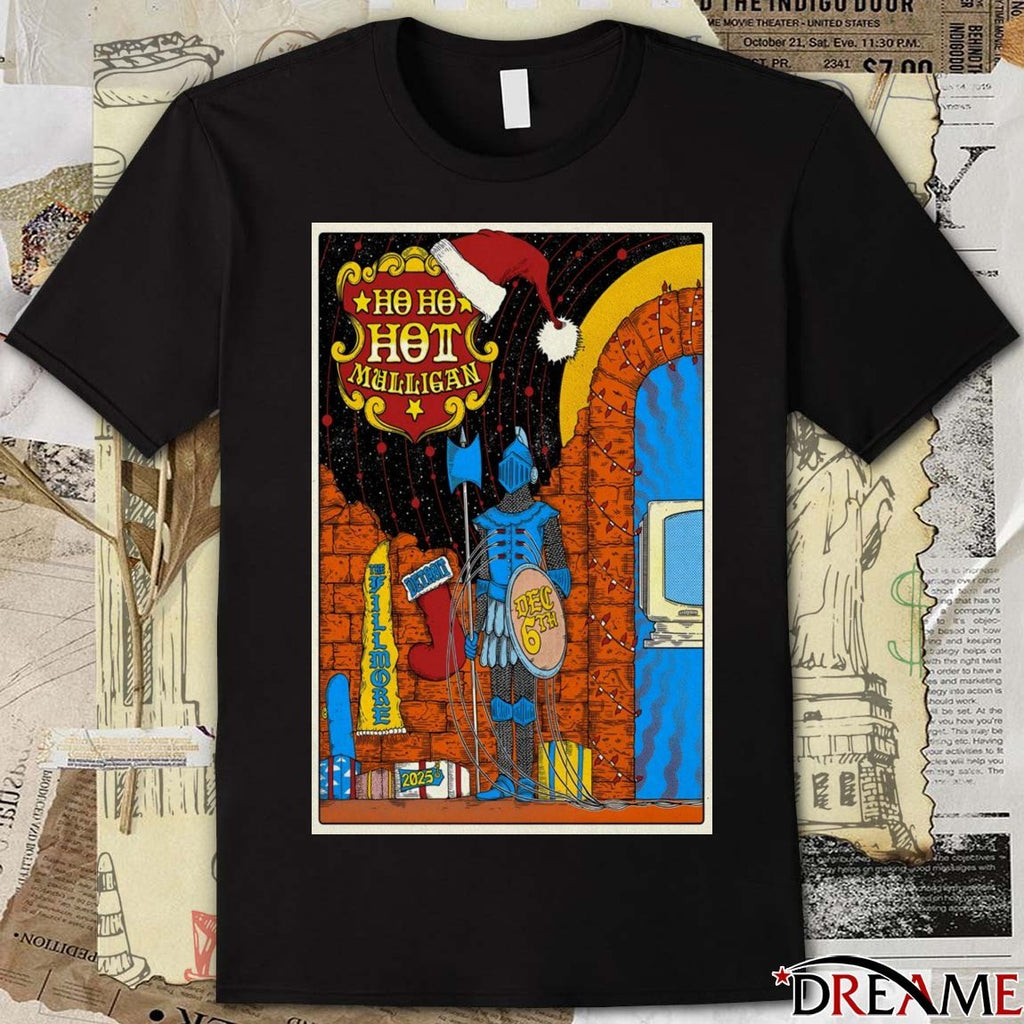 Poster Hot Mulligan December 6 2025 The Fillmore Detroit Show t-shirt