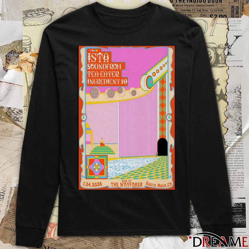 Poster ISTA January 24 2026 The Wayfarer In Costa Mesa CA t-shirt