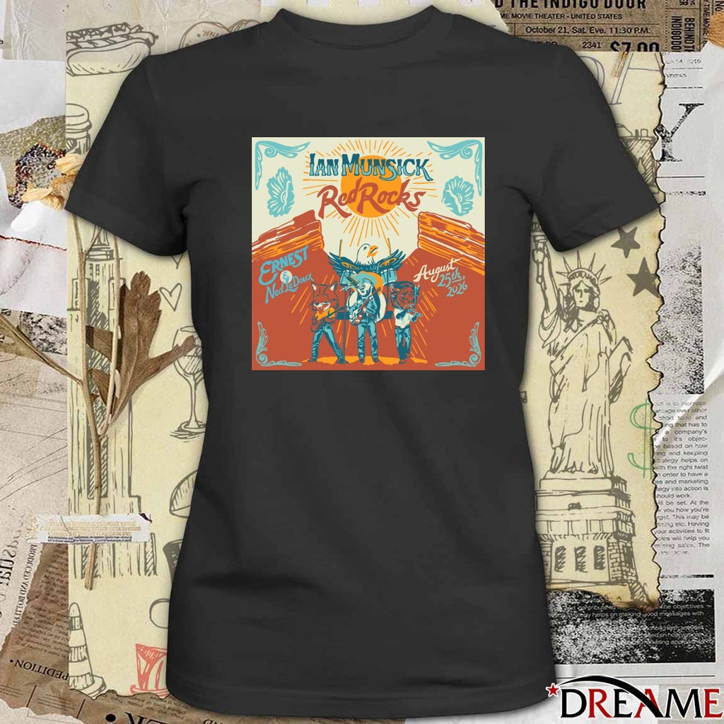 Poster Ian Munsick August 25 2026 In Morrison CO t-shirt