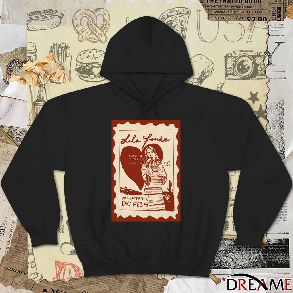 Poster Ila Forde Pioneertown CA Valentine’s Day February 14 2026 t-shirt