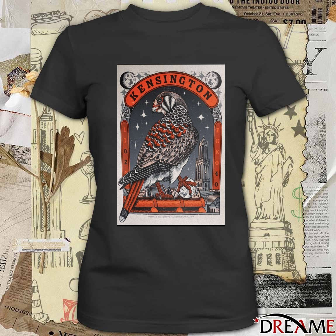 Poster Kensington EKKO 40 Jaar February 11 2026 t-shirt