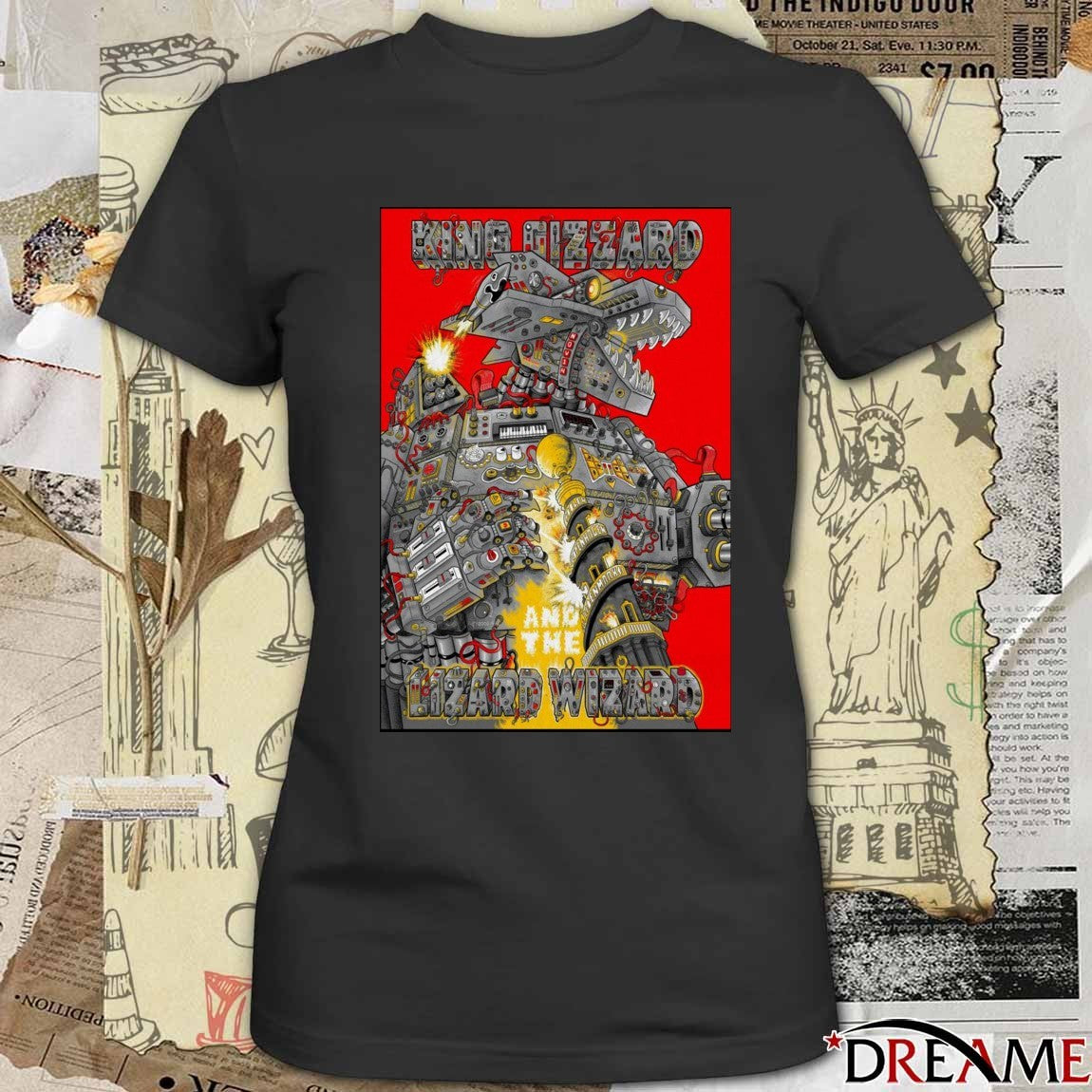Poster King Gizzard And The Lizard Wizard November 14 2025 Poolen Copenhagen Denmark t-shirt